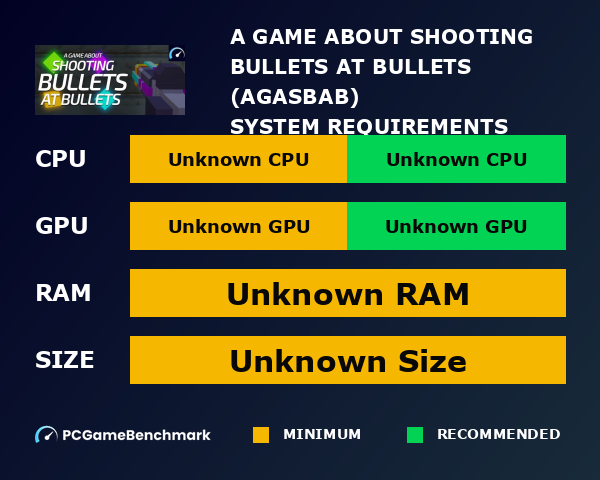A Game About Shooting Bullets At Bullets (AGASBAB) graph