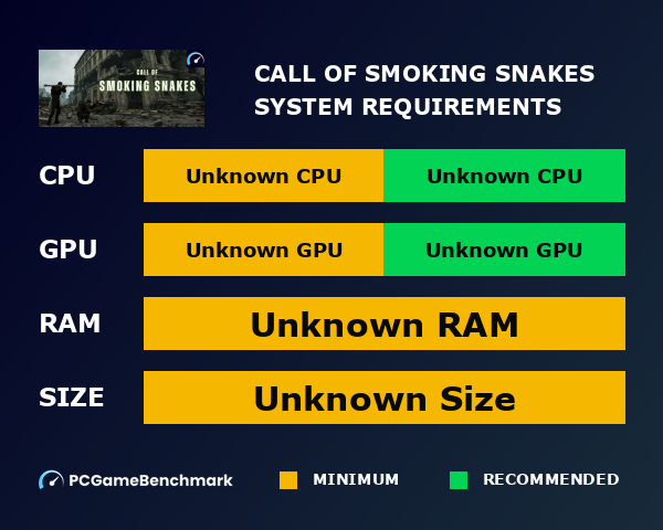 Call of Smoking Snakes graph