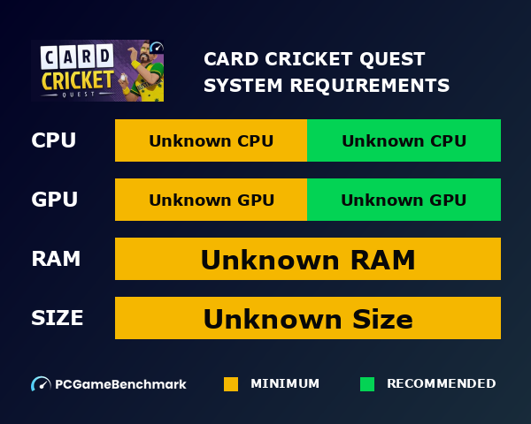 Card Cricket Quest graph