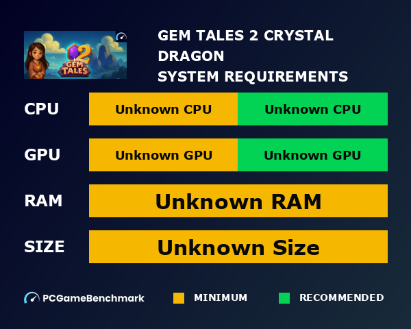 Gem Tales 2: Crystal Dragon graph