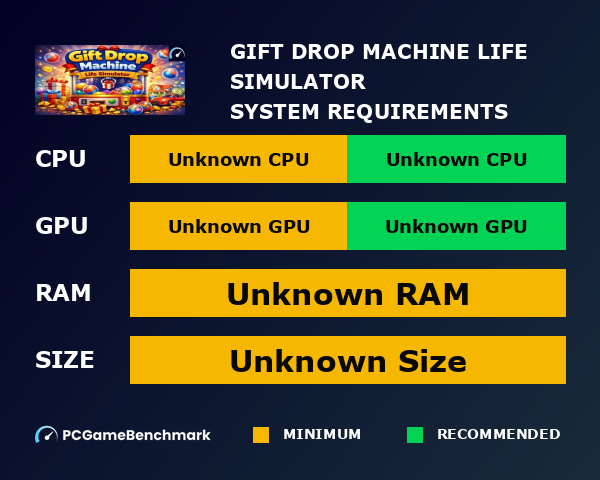 Gift Drop Machine: Life Simulator graph