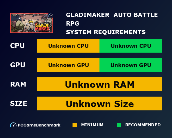 GLADIMAKER : Auto Battle RPG graph