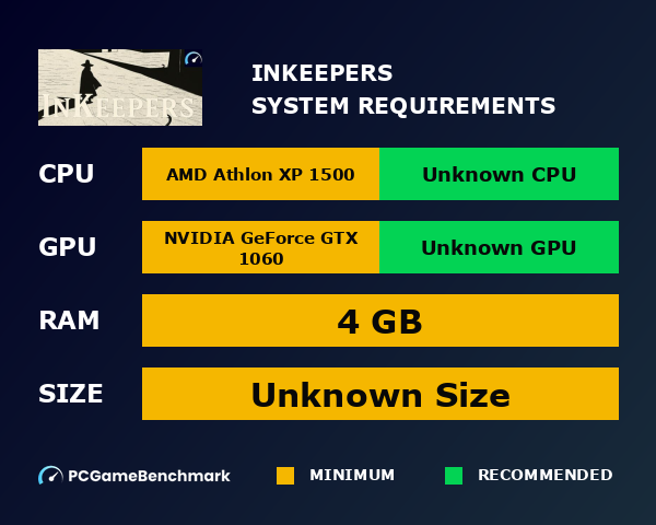InKeepers system requirements graph