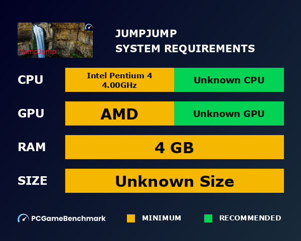 JumpJump system requirements graph