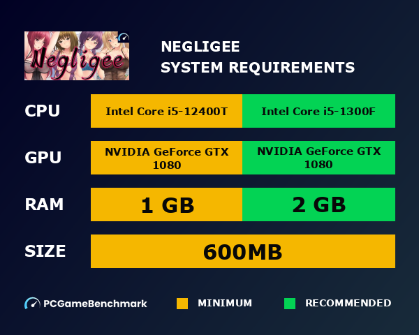 Negligee system requirements graph