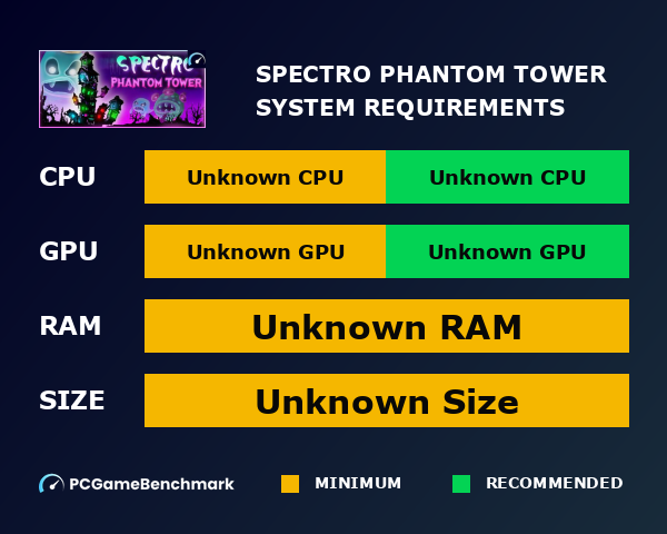 Specto Pc Spectro: Phantom Tower - PCGameBenchmark
