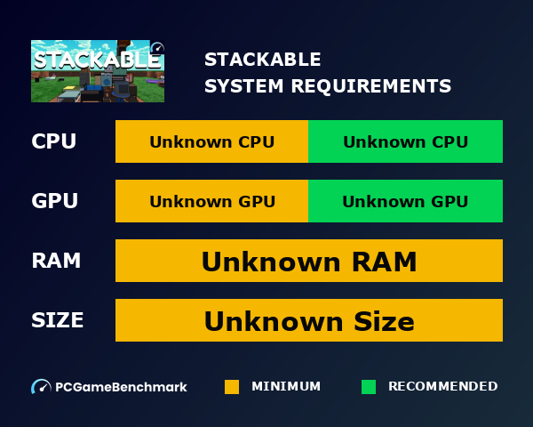 Stackables Pc Game Stackable - PCGameBenchmark