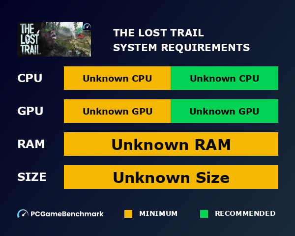 The lost trail - PCGameBenchmark