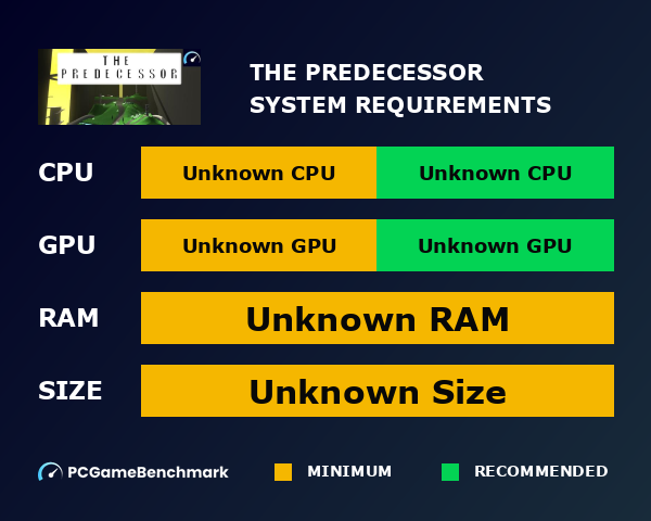 Predessor Graph The Predecessor - PCGameBenchmark