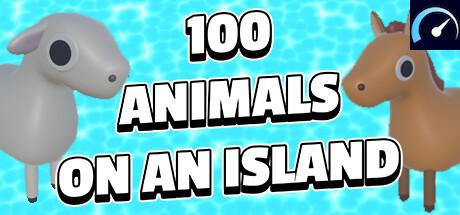 100 ANIMALS ON AN ISLAND tile