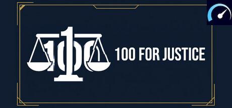 100 for Justice tile