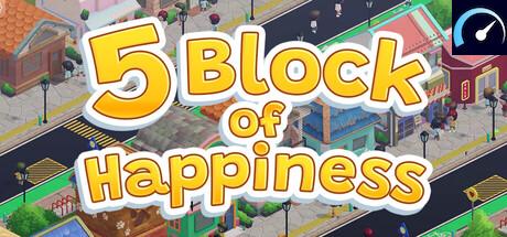 5 Block of Happiness tile