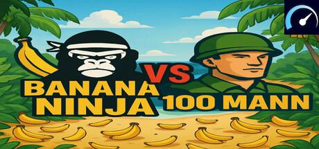 Banana Ninja VS 100 Mann tile