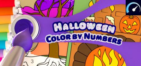 Color by Numbers - Halloween tile