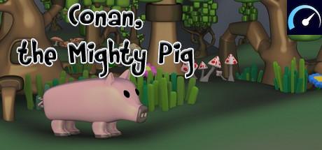 Conan the mighty pig tile