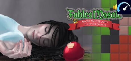 Fables Mosaic: Snow White and the Seven Dwarfs tile