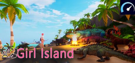 Girl Island tile