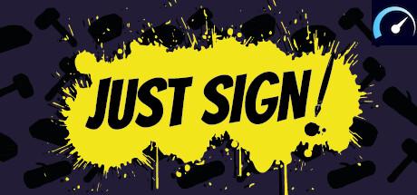 Just Sign! tile