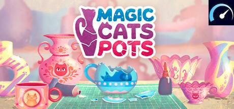 Magic Cats Pots tile