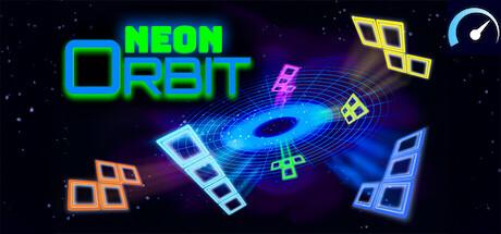 Neon Orbit tile