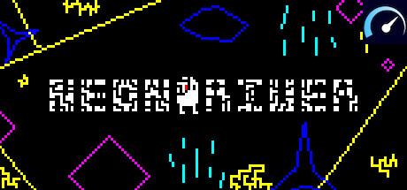 Neon River tile
