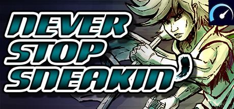 Never Stop Sneakin' tile